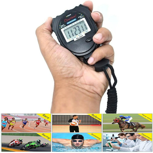 Cronometro Digital Esportivo Profissional Relógio