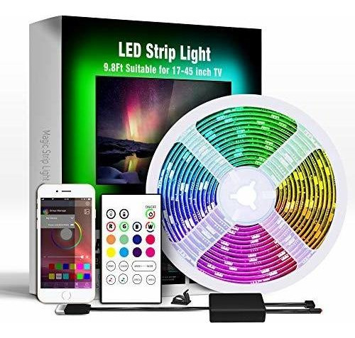 Tira De Luz Led Miume 9.8ft Music Tv Luz De Fondo Led Para 