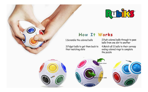 Cubo Mágico Origami Pack 3pcs Fidget Antiestrés Didáctico