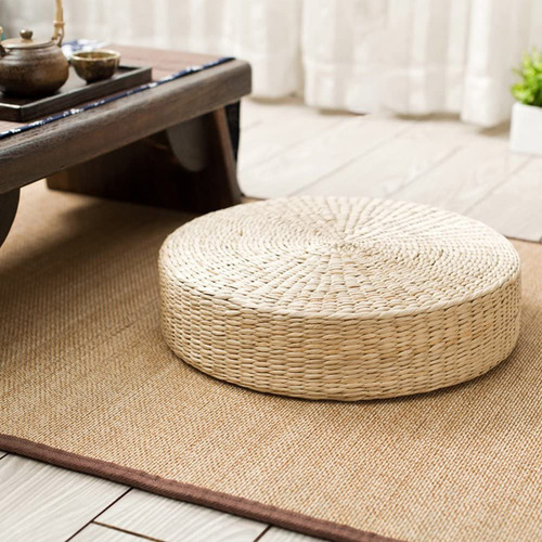 Alfombrilla Para Silla, Cojín De Hierba, Piso, Yoga Zen