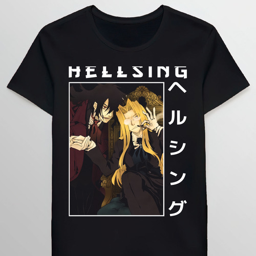 Remera Alucard Hellsing Anime Girl Waifu Fanart 141676436