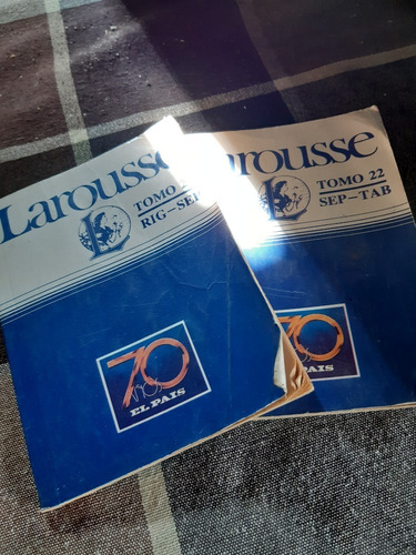 Diccionario Larousse Tomos 21 Y 22 Usados Por Lote!!!