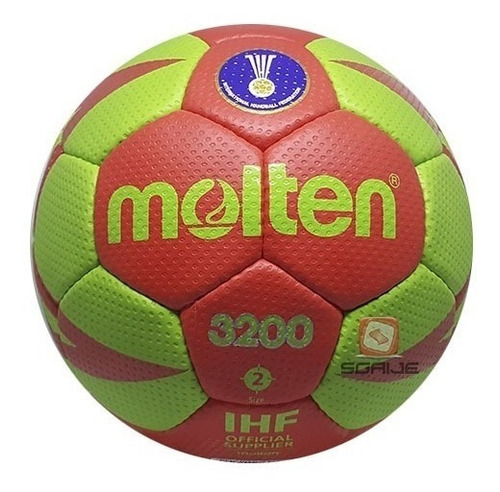 2 Pzas Balón Handball Molten 3200 #1, 3 Envío Gratis