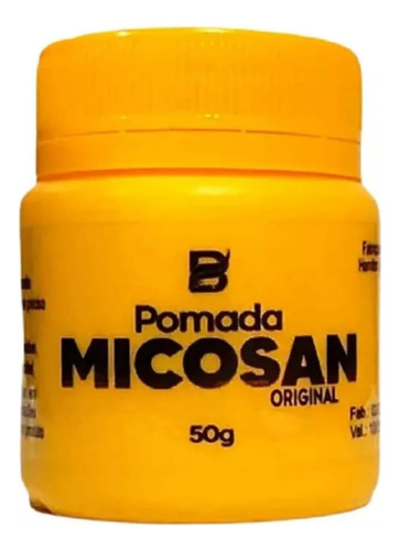  Pomada micosan Clareador 50g  combate micose, pano branco, produto natural original.