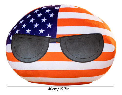 Muñeco De Peluche Countryball Muñeco De Pelota Nacional De P