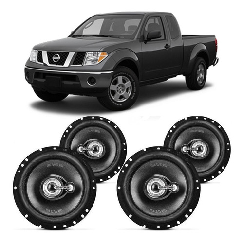 Falante Nissan Frontier 2014 A 2016 Bravox 240w Automotivo