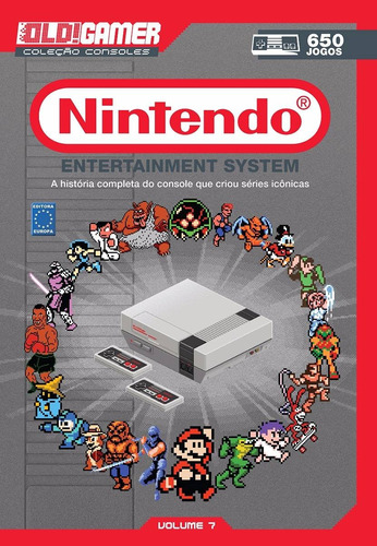 Livro Old Gamer Coleção Consoles Nintendo Volume 7