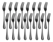 Comprar . 16 Tenedores De Cena Negros Tenedores De Cubiertos