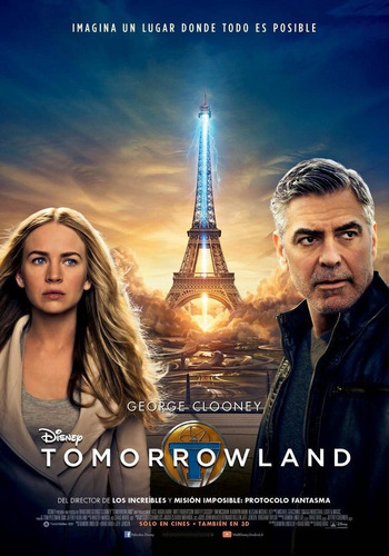 Imagen 1 de 2 de Poster Original Cine Tomorrowland