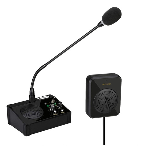 Intercomunicador De Ventana Retekess Tw106,altavoz Alto,sin