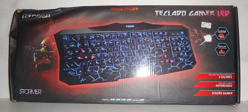 Teclado Gamer Usb Noga Nuevo Con Detalle