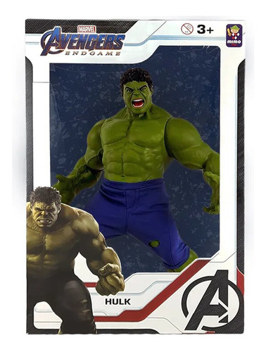 Boneco Hulk Avengers End Game Herói Vingadores Gigante Mimo