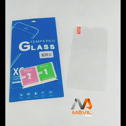 Vidrio Templado 9h Xiaomi Redmi A3 Somos Movil Pro