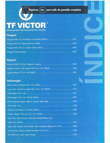 Tf Victor 20 Edicion (2 Tomos Autos Ameri, Asiati Y Europeo) (Usado)