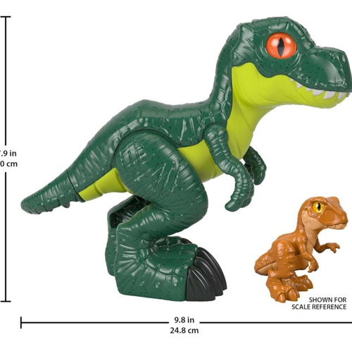 Dinosaurio Imaginext Xl T Rex Jurassic World De Fisher Price