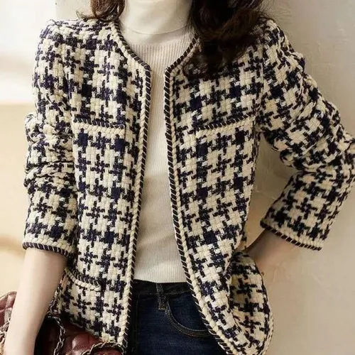 Casaco de tweed deals feminino