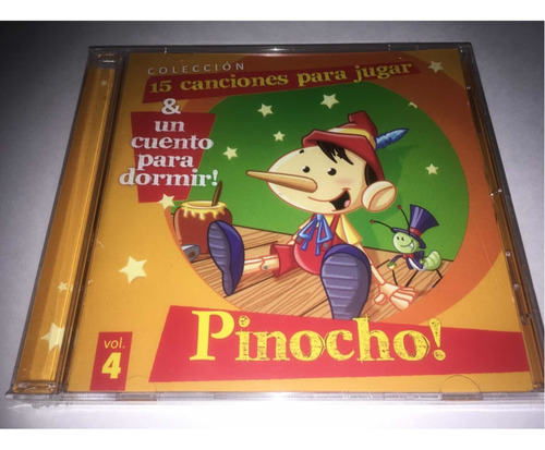 Pinocho 15 Canciones Para Jugar Y Un Cuento Cd Nuevo Cerr