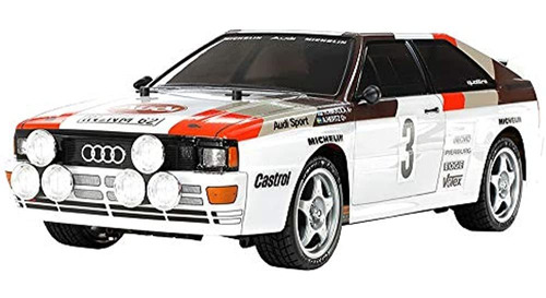 Tamiya 58667 Rc Audi Quattro A2 Rally Car Kit, Tt-02 Chasis