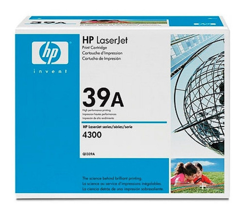 Toner Hp Q1339a 39a Original Para Hp 4300 En Caja Blanca