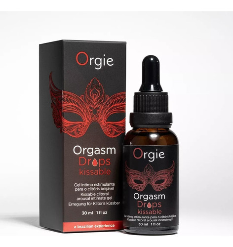 Orgasm Drops Kissable Gotas Comestibles Estimulación de Clitoris