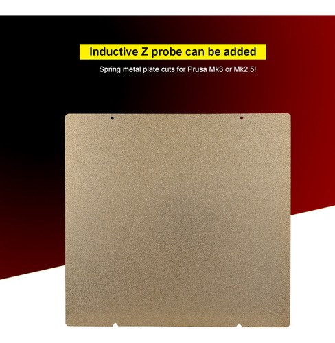 Acessório Para Impressora 3d Mk52 Gold Texturizado De Doble