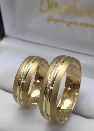 Anillos De Boda Oro 14k 6mm De Ancho Confort Ligth | JOYERIA DIMANTE