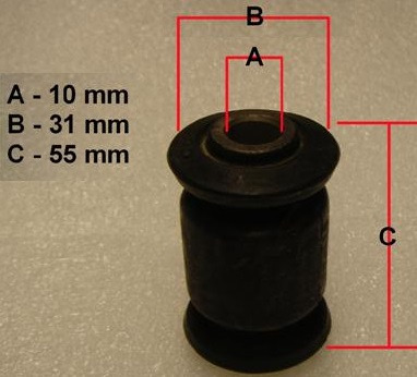 Buje De Parrilla Inferior (chi) Subaru J12 89-93