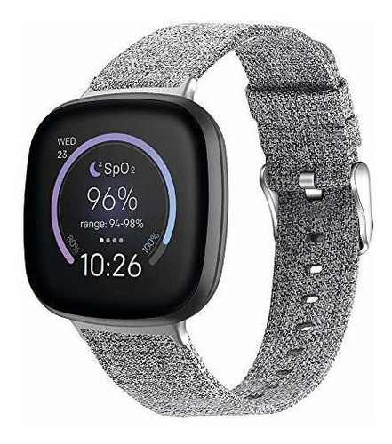 Tejido Ata Compatible Con Fitbit Versa 3 Bandas Fitbit ...