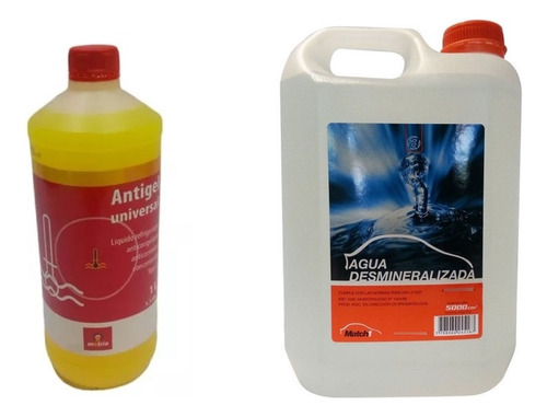 Liquido Refrigerante Antigel Amarillo Orig Renault + 5 L Agu
