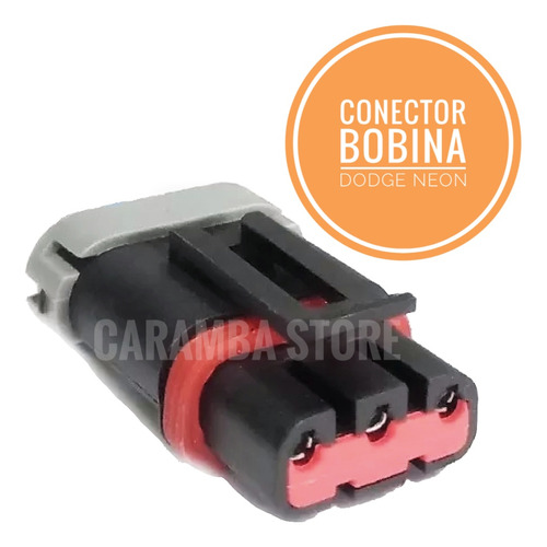 Conector Bobina Dodge Neon Pin Redondo