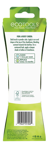 Brocha De Maquillaje Ecotools Precision Blush Vegana Y Libre