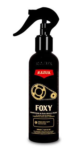 Foxy - Removedor De Óleo, Graxa E Piche - Razux - 240ml