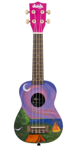 Happy Camper Ukadelic Ukelele Soprano Ukulele Original