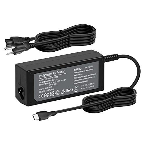 Cargador De Laptop Usb C De 65w Dell Latitude 5420 5520...