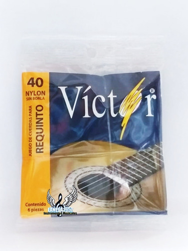 Cuerdas Requinto Vcre-40 Victor Pack )
