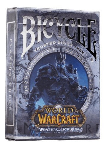 Baraja De Cartas Bicycle World Of Warcraft Wrath Lich King