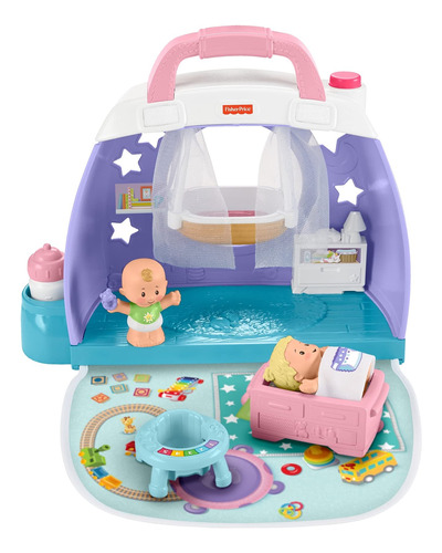 Fisher-price Little People Cuddle & Play - Juego De Guarder.