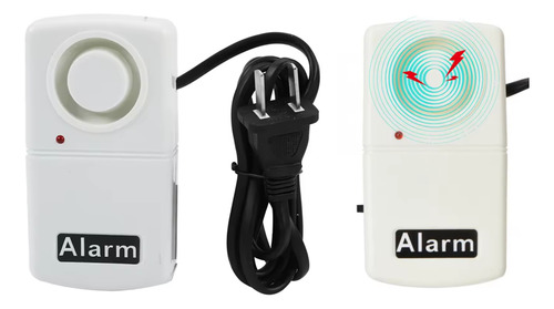 Alarme Sirene Falta Interrupção Queda Energia Elétric/bivolt Branco