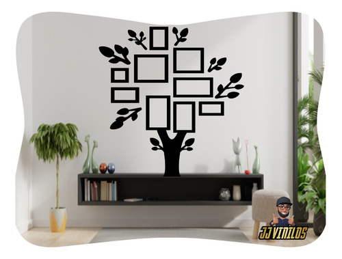 Árbol Fotográfico Adhesivo Decorativo Para Living