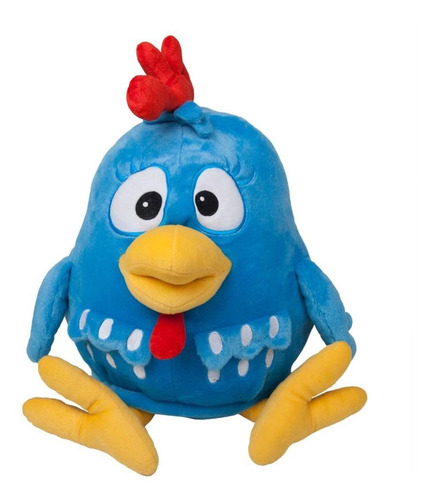 Peluche De Gallina Pintadita 25cm