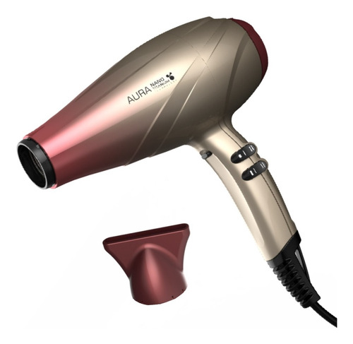 Secador De Pelo Gama Profesional Aura Nano Titanium 2400w