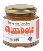 Dulce De Leche Chimbote Libre De Gluten Frasco 220g.