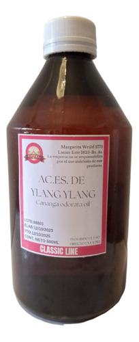 Aceite Esencial Ylang Ylang 500ml Oferta