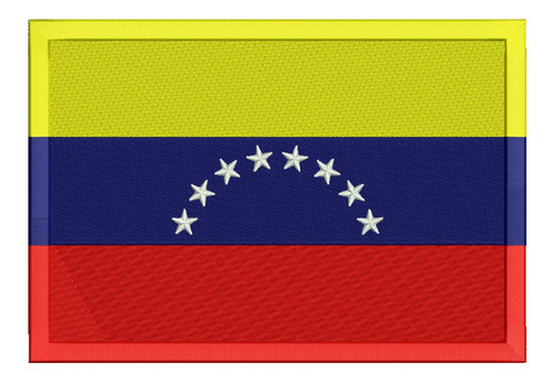 535 Bandera De Venezuela Parche Bordado