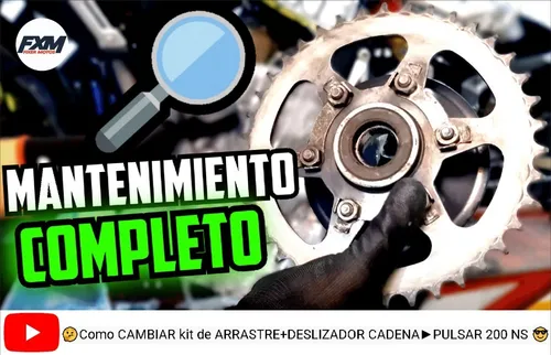 Kit Arrastre Discover 125 St-r Sprocket Oring Bajaj Original