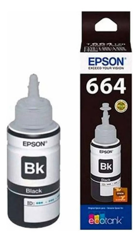 Botella Epson Original 664 Para Impresoras L455 L210 L220 