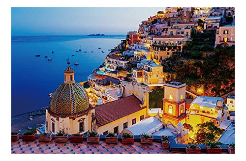 Amalfi-coast Puzzle, Paisaje Famoso,1000 Puzzle De 4rgmw