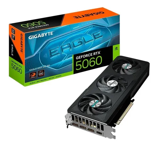 Placa De Video Gigabyte Rtx 5060 Eagle Max Oc 8gb Gddr7