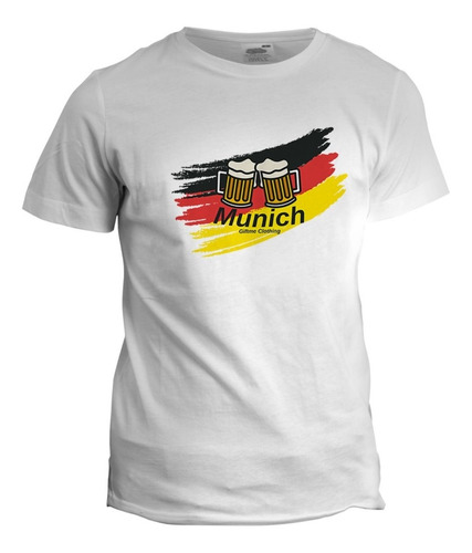 Camiseta Munich - Unissex - Cidades - Poliéster - Alemanha