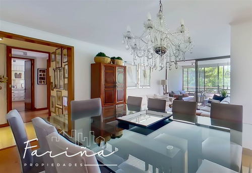 Excelente Departamento En Venta 4d + 3b, Las Condes